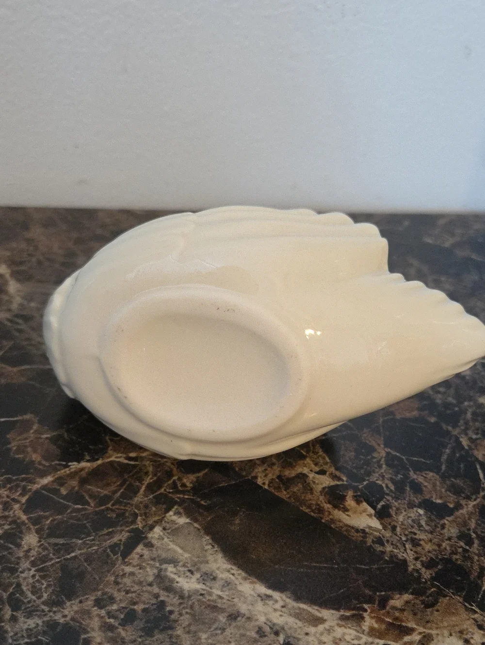 Vintage Lenox Swan Gold Trim Trinket Dish 5
